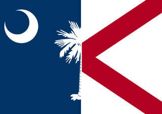 South Carolina and Alabama flags